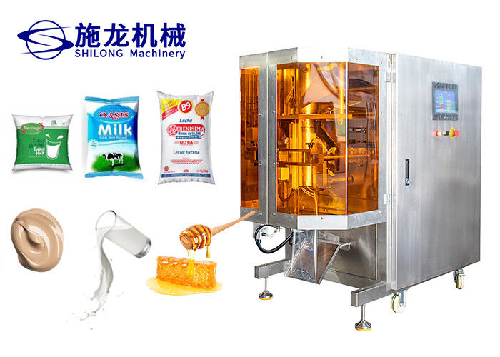 3kw 2500ml OPP Honey Pouch Packing Machine líquido 60 empaqueta/minuto